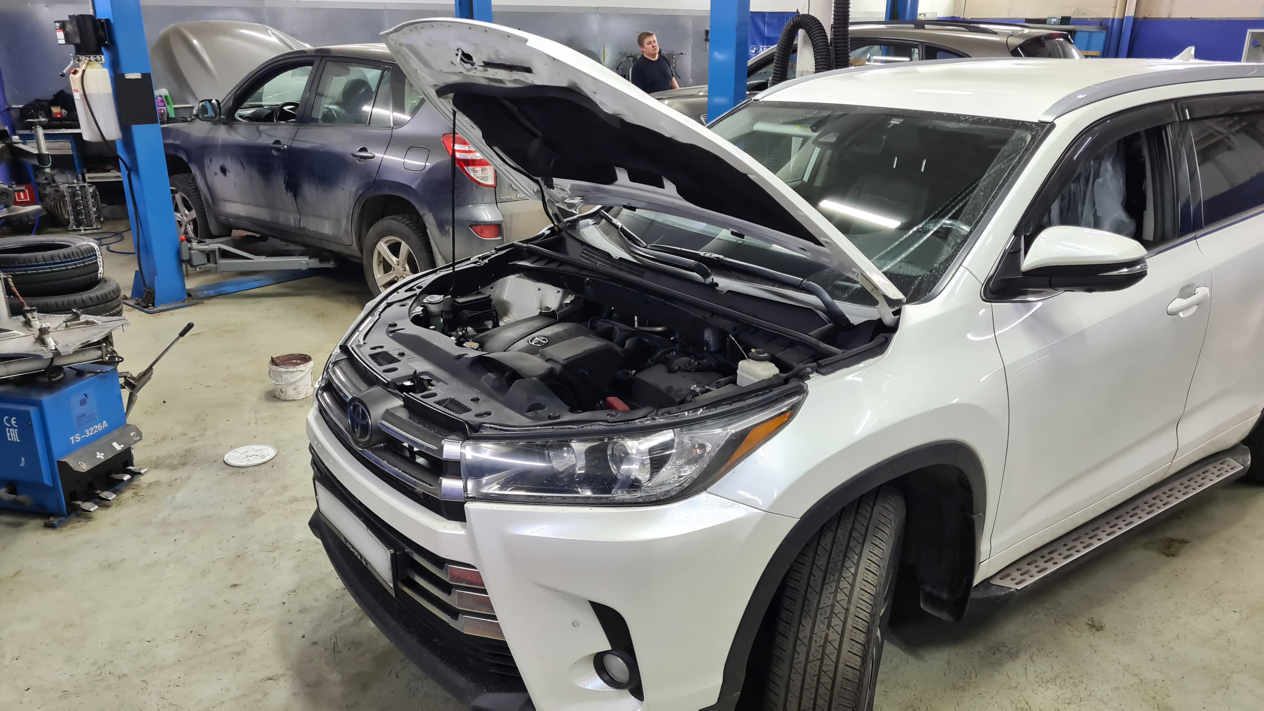 Диагностика тормозной системы Toyota Highlander